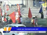 Labor Day protests kick off