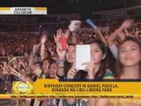 Daniel Padilla rocks Araneta Coliseum