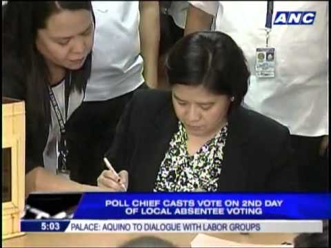 Local absentee voting ongoing