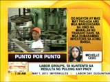 Punto por Punto: Labor groups, di kuntento sa resulta ng pulong kay PNoy