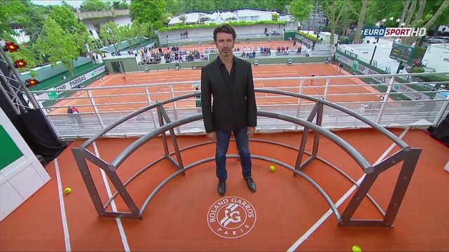 31/05/15 : Rafael Nadal vs Jack Sock, Roland Garros preview by Coach Patrick Mouratoglou - HD