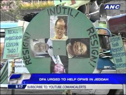 DFA urged to help stranded OFWs in Jeddah