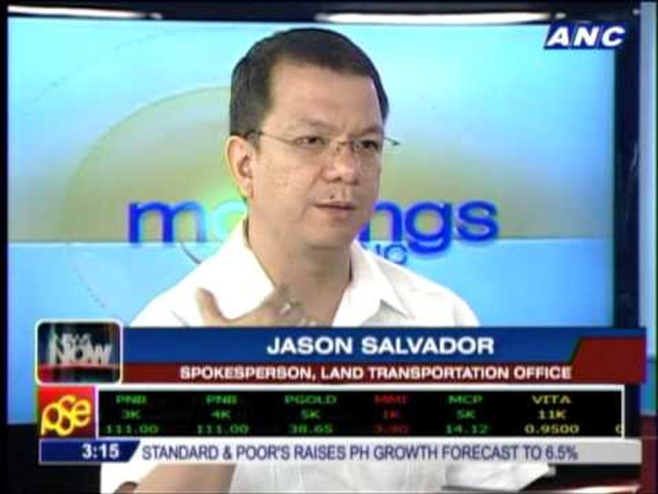 DOTC checking bidders for car license plate contract