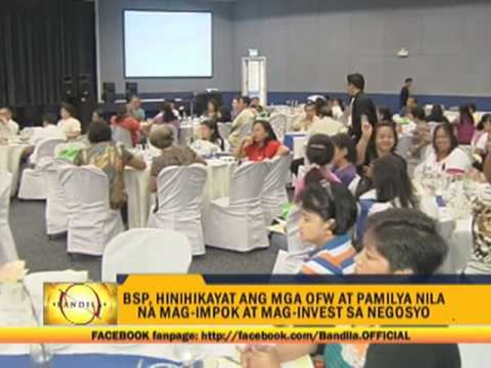 BSP tells OFWs: Spend money wisely