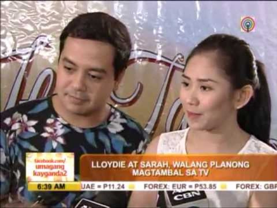 John Lloyd, Sarah G won't do sitcom