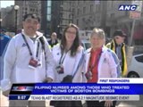 Filipino nurses helped Boston blast victims