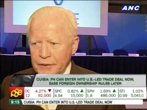 'PH can enter US-led trade deal now; ease foreign ownership rules later'