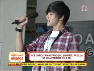 Download Video: Vice defends Daniel Padilla against critics