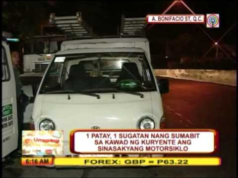 1 dead, 1 hurt as motorcycle slams into post