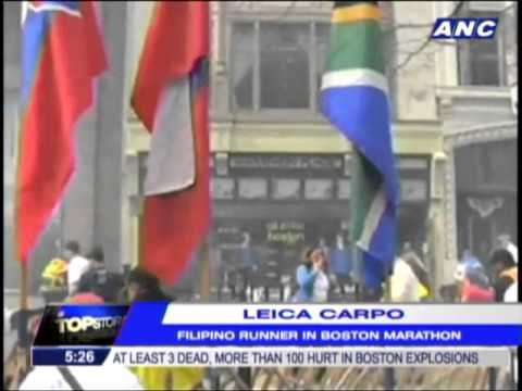 Boston marathon blasts stun Pinoy runners
