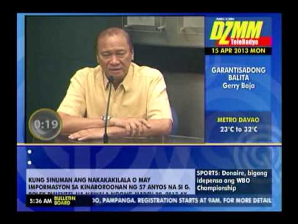 Zubiri, JunMag state poll promises