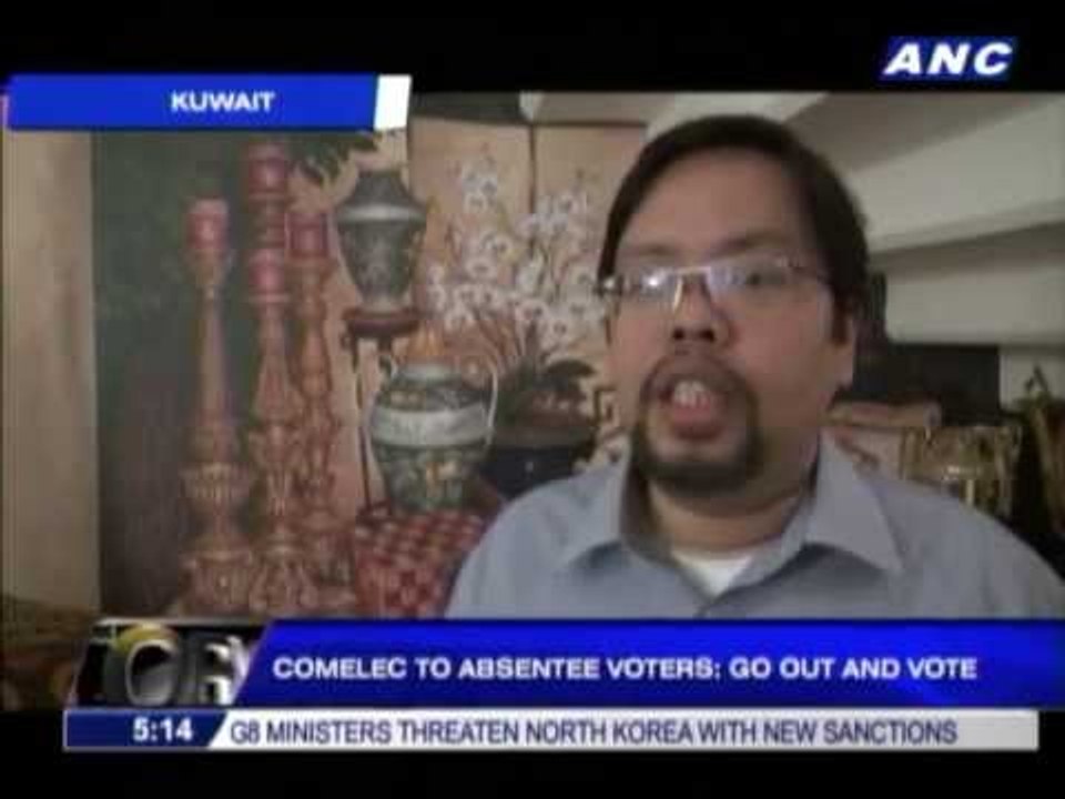 Comelec to overseas absentee voters: Go out and vote