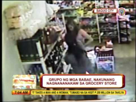 Caught on cam: Thieves steal liquor in Baguio store