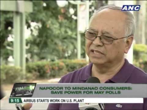 Napocor urges Mindanao consumers to save power