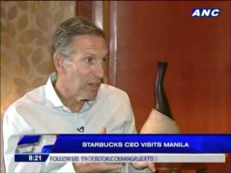 Howard Schultz reveals inspiration for starting Starbucks