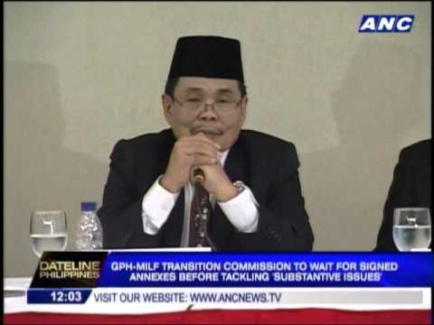 Transition Commission eyes law to unite Bangsamoro