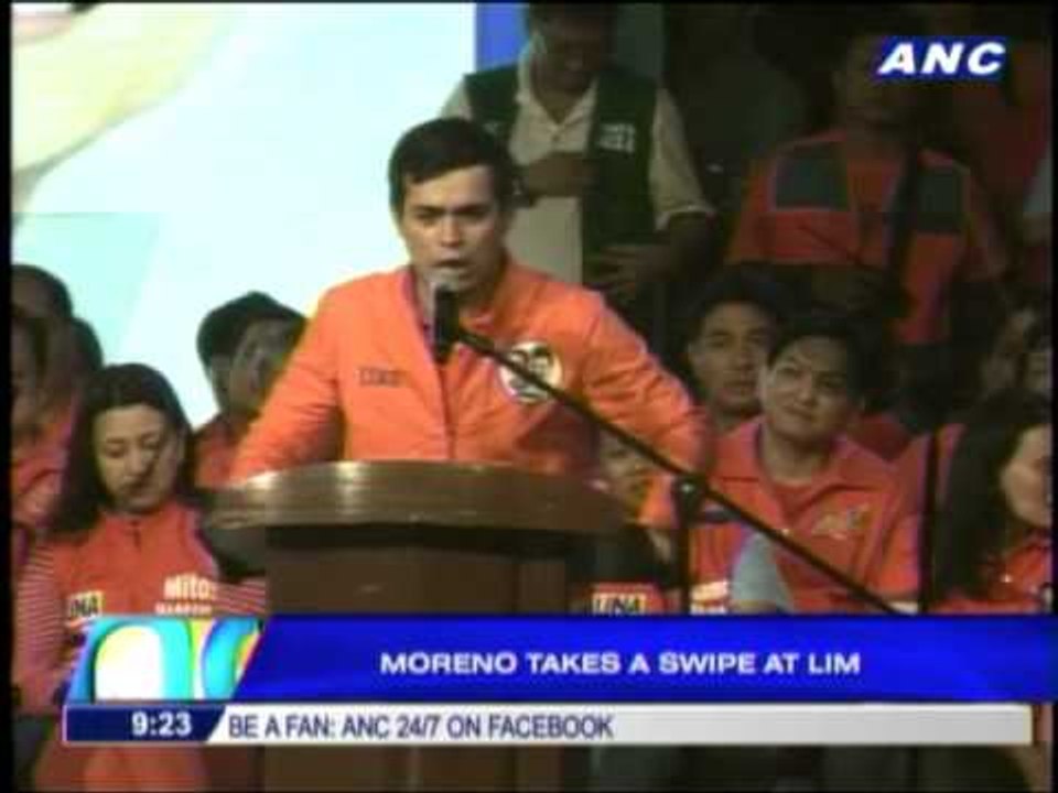 Erap draws first blood vs Lim