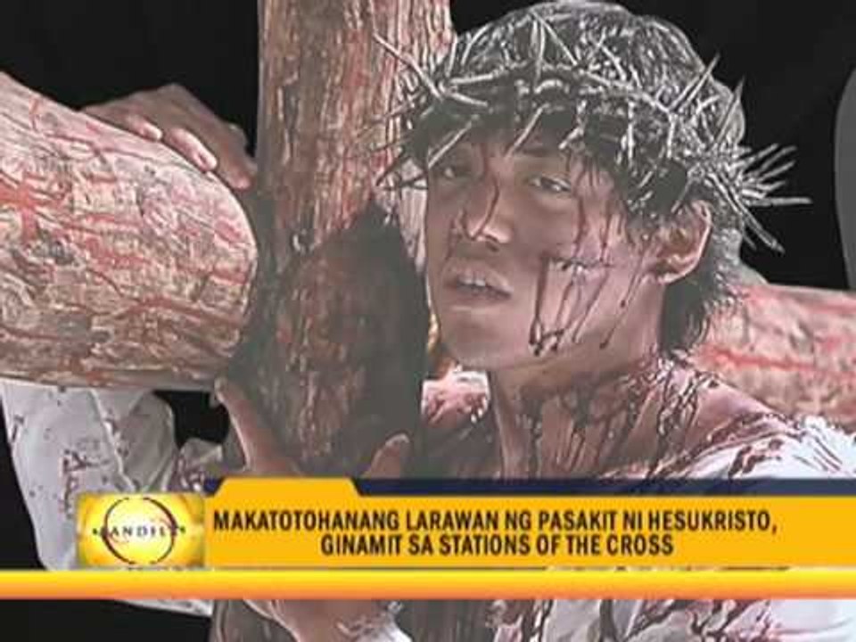 'Pinoy Jesus' in interactive Stations of the Cross