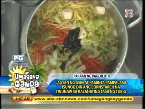 Recipe for Holy Week: Seafood Lomi