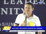 Chiz tied at ranks 3-4 with JV: SWS
