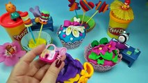 Barbie Girl - Play doh Peppa pig Barbie Play doh videos surprise eggs Play doh cup cake egg