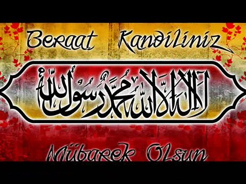 berat kandiliniz mübarek olsun