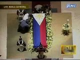 Cory Aquino Funeral: Casket arranged for interment 1