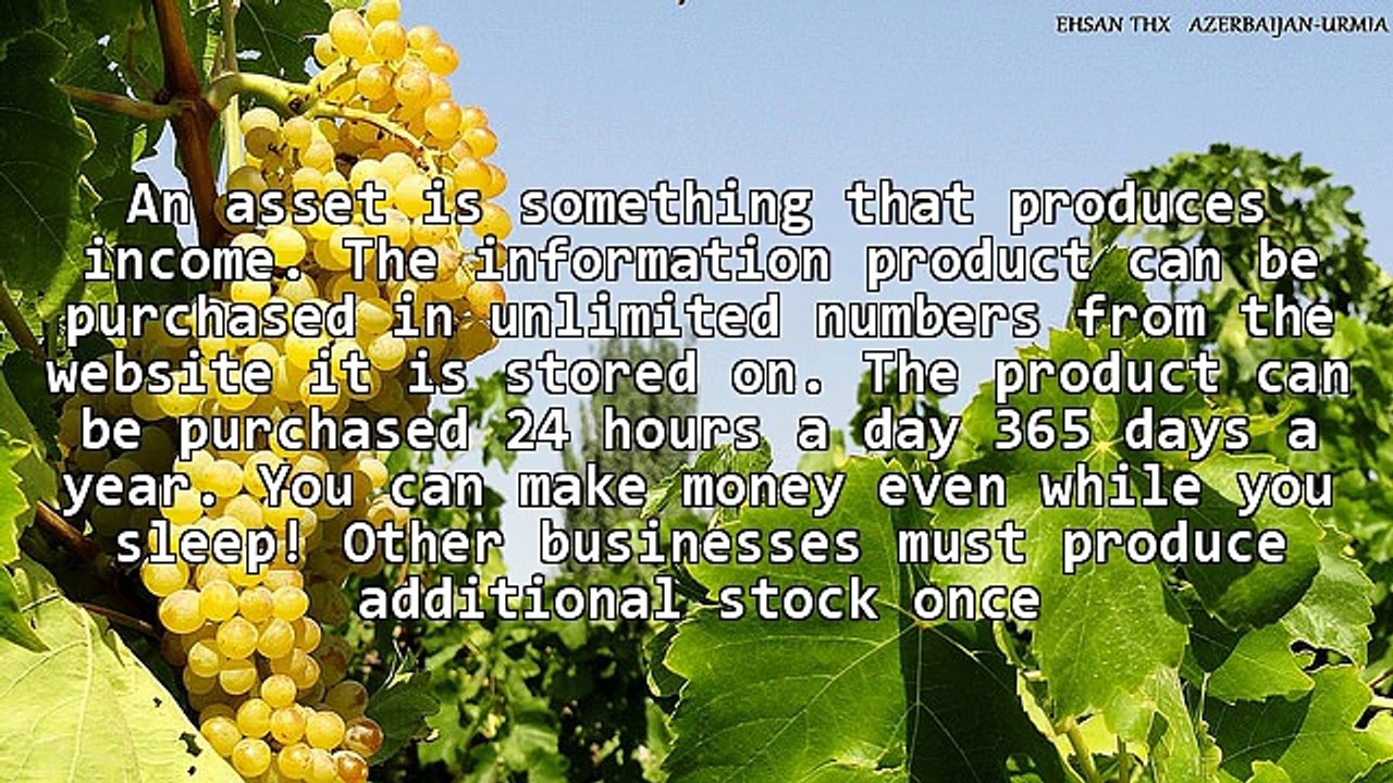 Information can be a very big money spinner on the Internet.