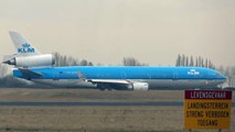 MD-11 KLM PH-KCB takeoff to Imam Khomeini Int'l from AMS Schiphol