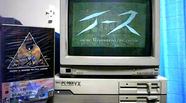 ＰＣ－９８０１「イースII」 / PC-9801 Ys II Ancient Ys Vanished The Final Chapter