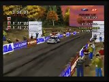 Sega Rally Lake Side Replay - Lancia Delta -  (Sega Saturn)