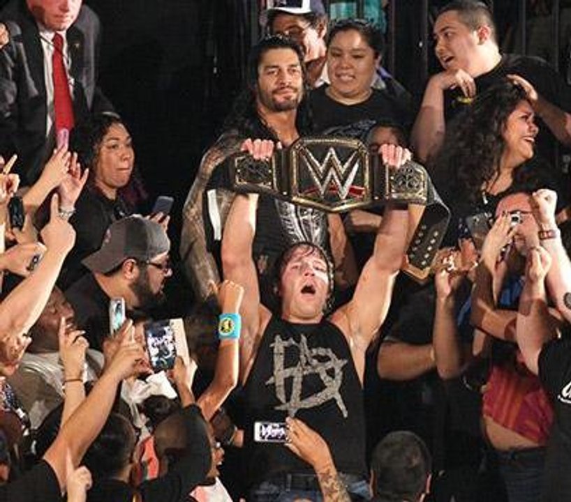 Wwe seth rollins vs dean ambrose for wwe world heavyweight championshipes in elimination chamber 2015 full HD Match