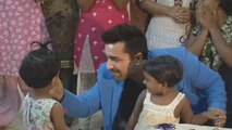 Ajaz Khan Celebrate His Birthday With Orphan Kids