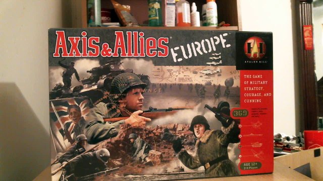 Axis & Allies Europe review board game