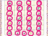 Arabic Alphabets for children tajweed - www.quranforkids.com
