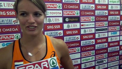 Euro Champs Zurich 2014 Dafne Schippers - 1st Round 100m