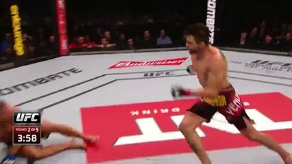 Thiago Alves gets nose broken