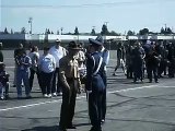 AFROTC inspected by Marine DI