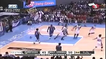 Emman Monfort Big Game 9pts 7rebs Game Highlights   Purefoods vs Ginebra 2015