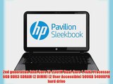 HP Pavilion Sleekbook 14-b013cl 14-Inch Laptop  (1.4GHz 2nd Generation Intel Core i3-2367M