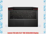 Lenovo Y50 Laptop Computer - 59416739 - Intel Core i7-4700HQ / 512GB Solid State Drive / 16GB