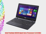 Acer Aspire E 11 ES1-111M-P2YU 11.6-Inch Laptop (Diamond Black)