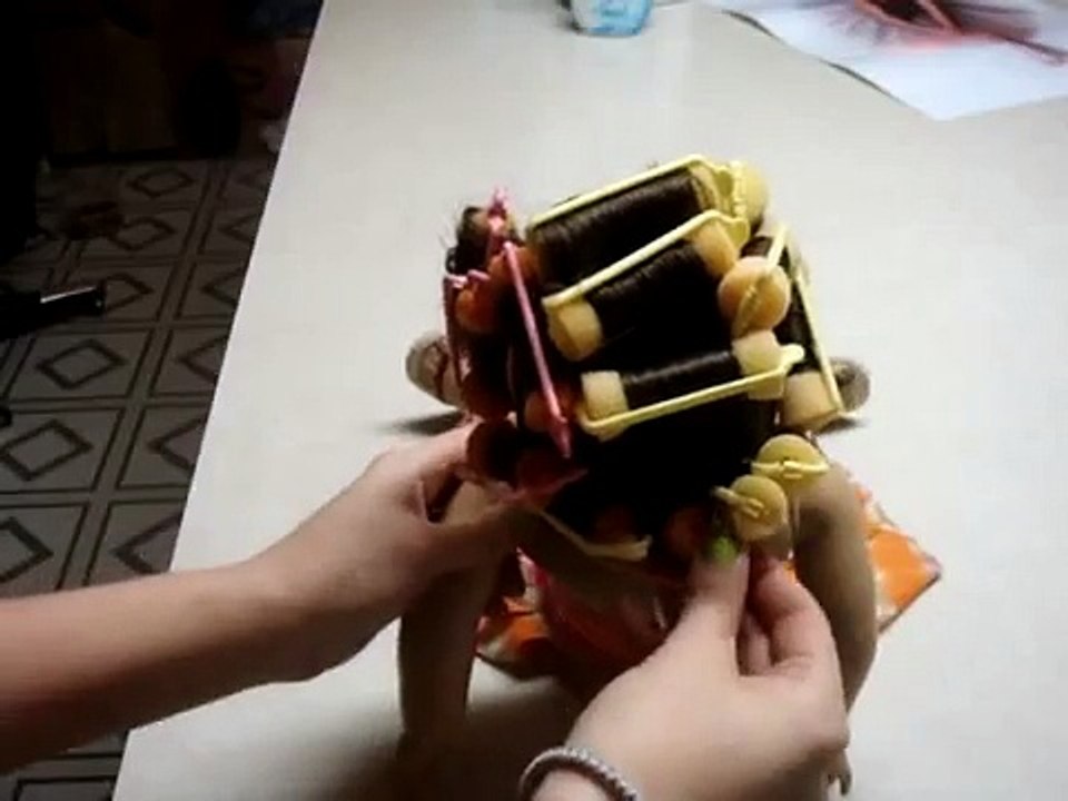 How to Curl your American Girl Dolls Hair