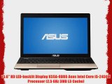 Asus UltraBook Windows 7 K55A-RBR6 Intel Core i5-2450M 2.5GHz 6GB DDR3 750GB DVD /-RW 15.6