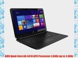 HP Pavilion 15.6 Touch-Screen Laptop - AMD Quad Core A8 Processor 4GB Memory 500GB Hard Drive