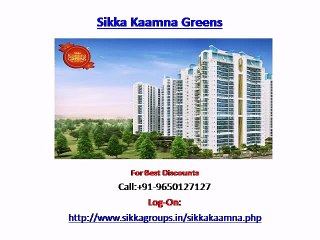 Sikka Kaamna Greens Residential Apartments