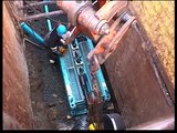 Pipe-Bursting - Replacement of a river bypass pipe