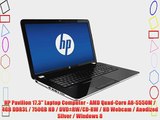 HP Pavilion 17.3 Laptop Computer - AMD Quad-Core A8-5550M / 4GB DDR3L / 750GB HD / DVD?RW/CD-RW