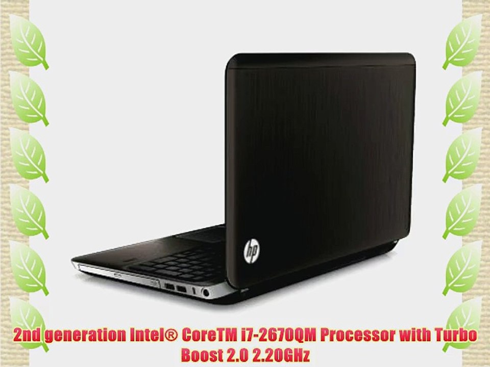 HP 15.6 Pavilion DV6 Laptop PC with 2nd generation 2.2GHz Intel Core i7-2670QM  Processor 6GB - video Dailymotion