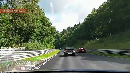 Golf 7 R Nordschleife 16.08.14 Lap 08 [BtG] vs. 'crazy' WRX STi